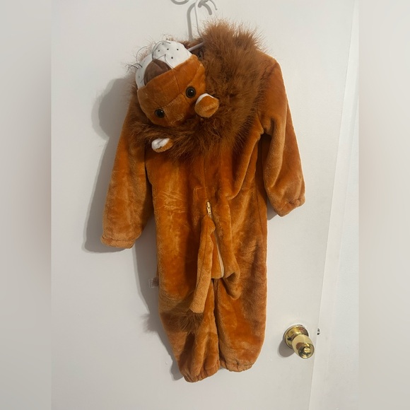 Lion Costume with Hood 3T - Picture 2 of 4